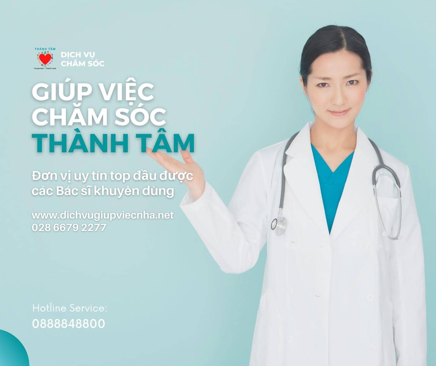 Thành Tâm cung ứng người nuôi sinh cho bệnh viện phụ sản Quốc tế Sài Gòn