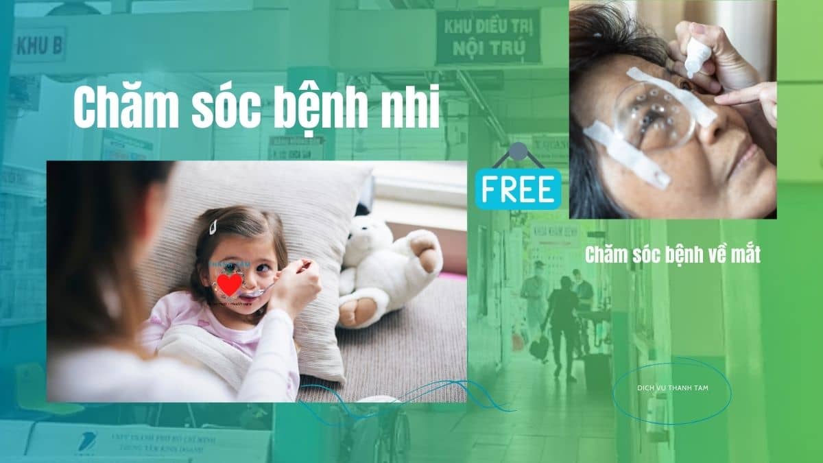 Thành Tâm miễn 100% phí dịch vụ cho bệnh Nhi & bệnh về Mắt tại Bv Tân Bình